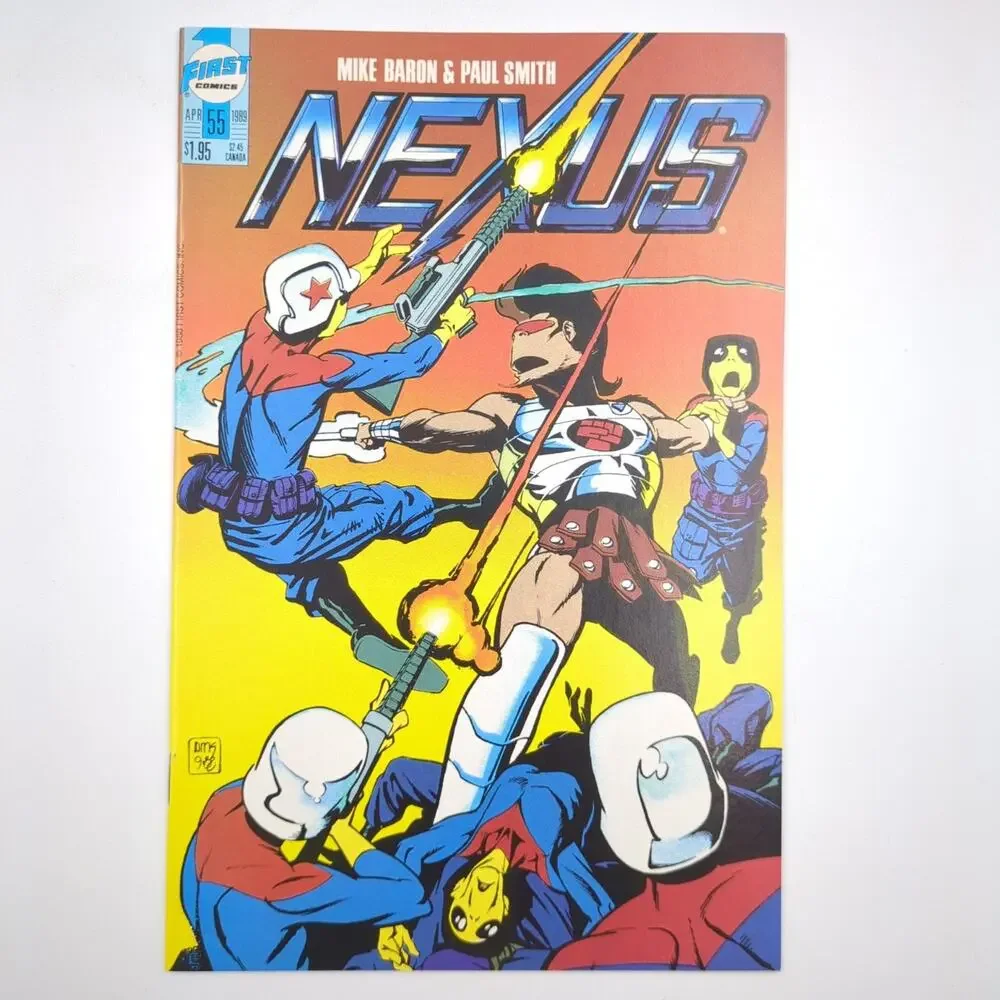 Nexus Comic Lot of 6 Issues #51, 52, 54-57 First Comics Modern Age